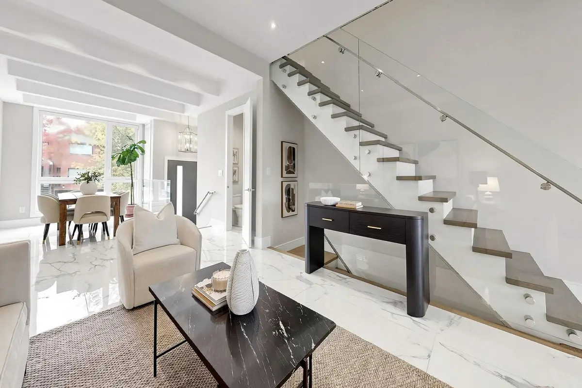 161B Locksley Ave, Toronto, ON - Open Living Dining Area